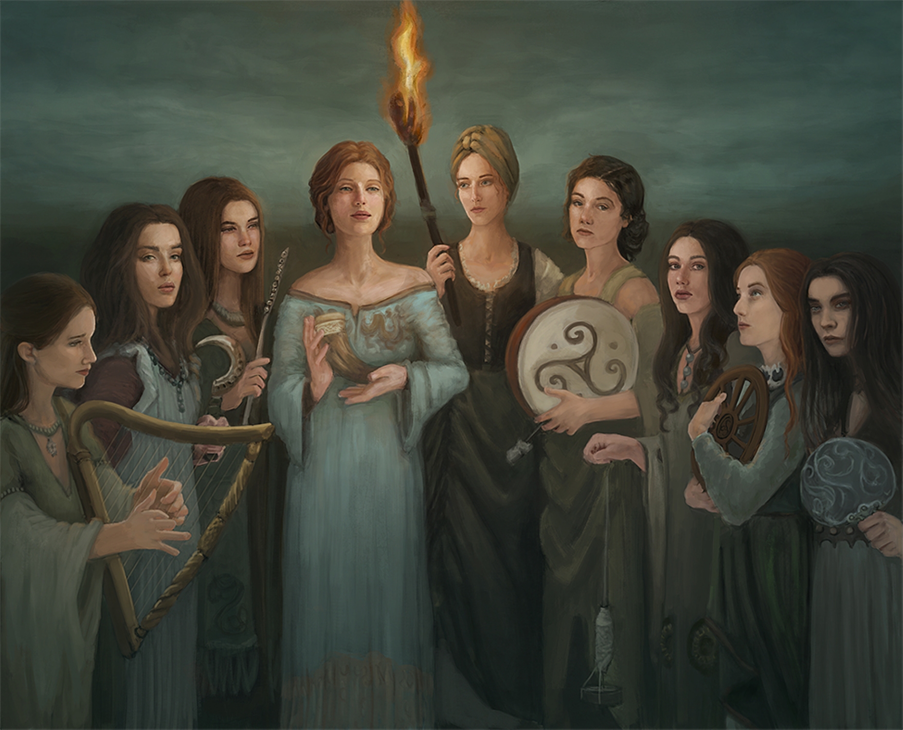 Image of The Ninefold Way of Avalon - Digital, see print options below