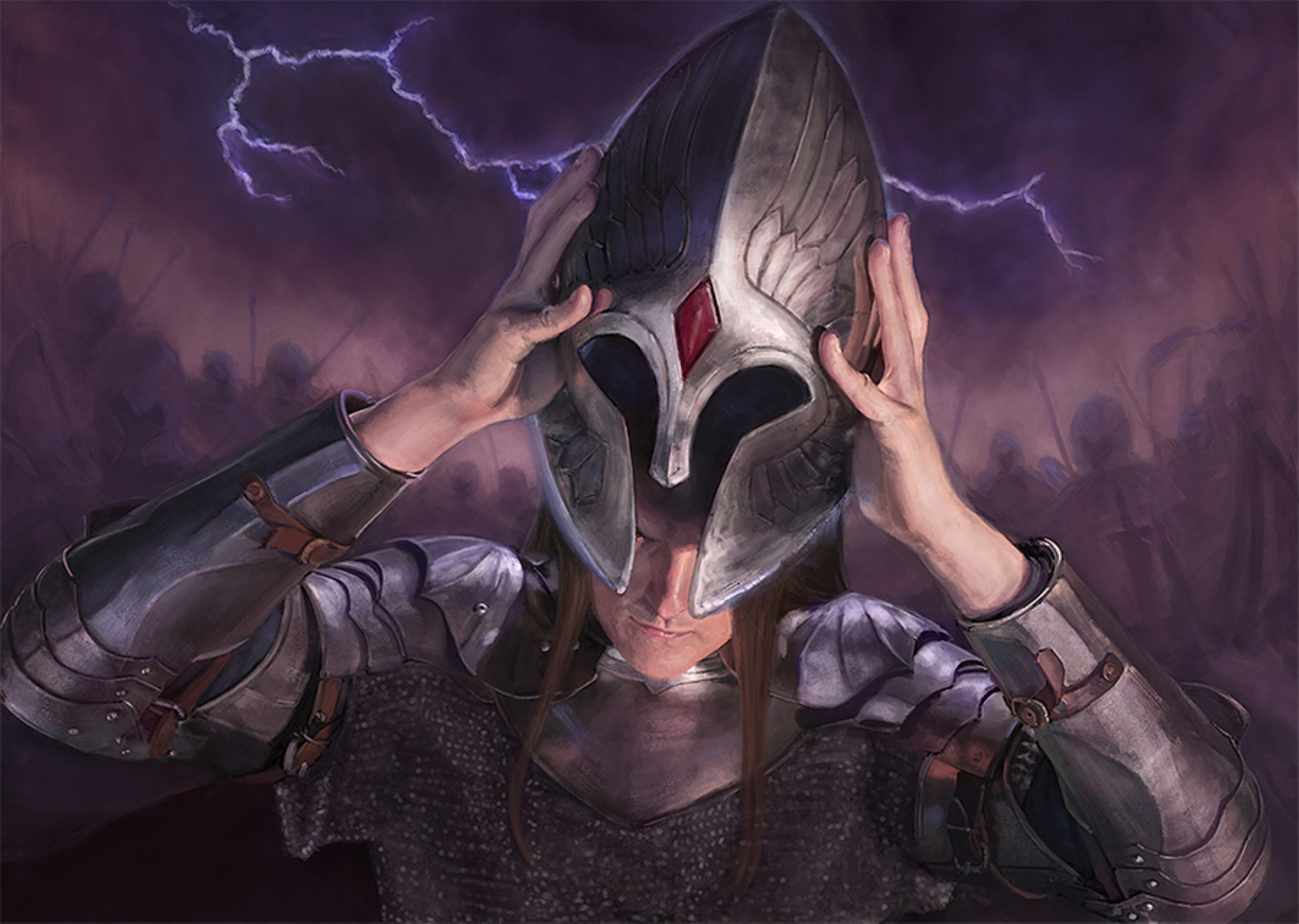 Image of Helm of Victory - Digital, see print options below