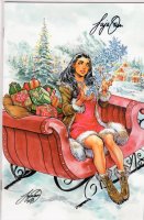 Fathom vol 7 issue 6 Holiday variant SIGNED Comic Art